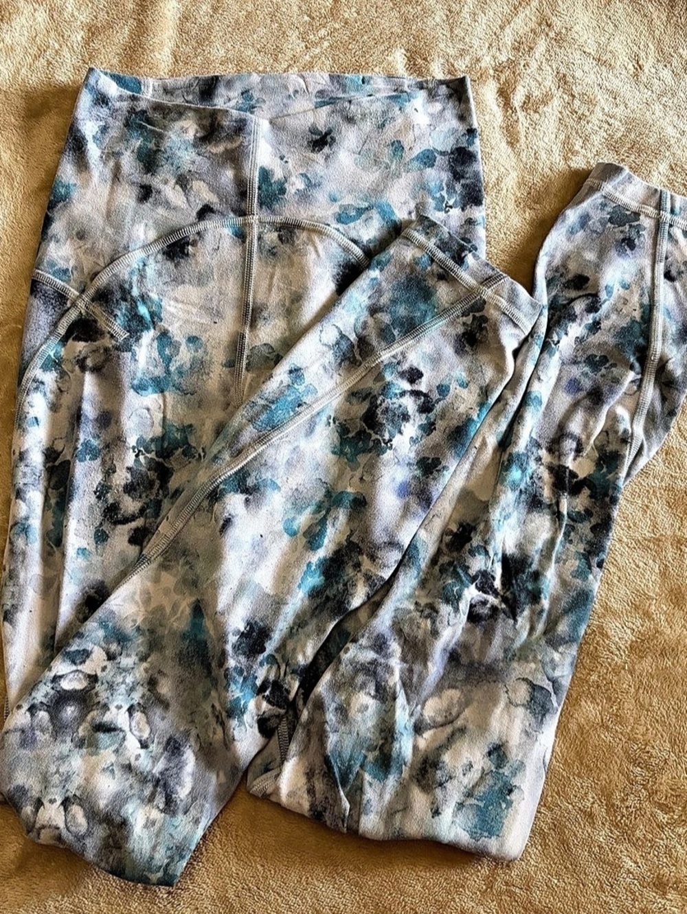 lululemon Align Pant 28" Leggings Blue & Gray